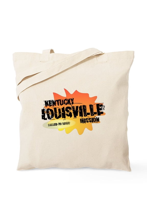 - Kentucky Louisville Mission Tote Bag - Unisex Canvas Tote Bag, Beige, 1-Piece