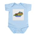 thumbnail image 1 of CafePress - Kentucky . . . The Bluegrass Infant Bodysuit - Baby Light Bodysuit, Size Newborn - 24 Months, 1 of 4