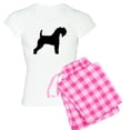 thumbnail image 1 of CafePress - Kerry Blue Terrier Women's Light Pajamas - Women's Short Sleeve Print T-Shirt and Pants Light Cotton Pajama Set, 1 of 7