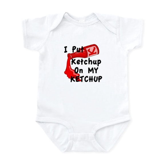 CafePress - Ketchup Lovers Infant Bodysuit - Baby Light Bodysuit, Size Newborn - 24 Months