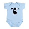 thumbnail image 1 of CafePress - Kettlebell Rookie Body Suit - Baby Light Bodysuit, Size Newborn - 24 Months, 1 of 4