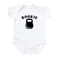 thumbnail image 1 of CafePress - Kettlebell Rookie Body Suit - Baby Light Bodysuit, Size Newborn - 24 Months, 1 of 4