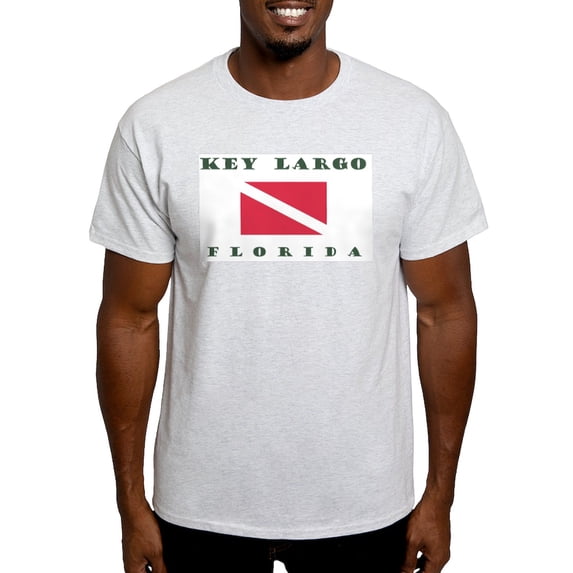 CafePress - Key Largo Florida Dive T Shirt - Men's Classic Graphic T-Shirt