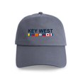 thumbnail image 1 of CafePress - Key West Nautical Flags. Cap - Adjustable 100% Brushed Unisex Casual Cotton Baseball Cap, Beige, 1, 1 of 2