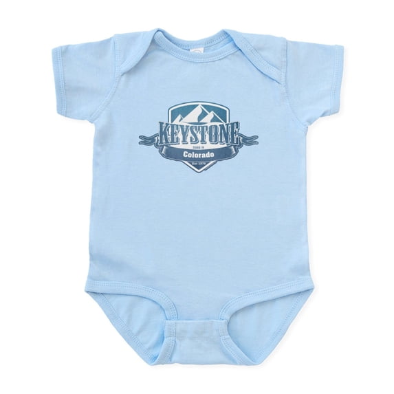 CafePress - Keystone Colorado Ski Resort 1 Body Suit - Baby Light Bodysuit, Size Newborn - 24 Months