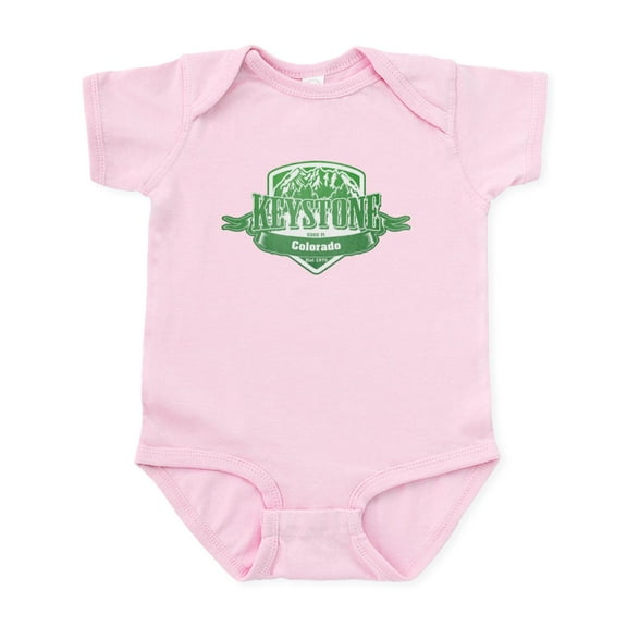 CafePress - Keystone Colorado Ski Resort 3 Body Suit - Baby Light Bodysuit, Size Newborn - 24 Months