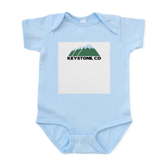 CafePress - Keystone Infant Bodysuit - Baby Light Bodysuit, Size Newborn - 24 Months