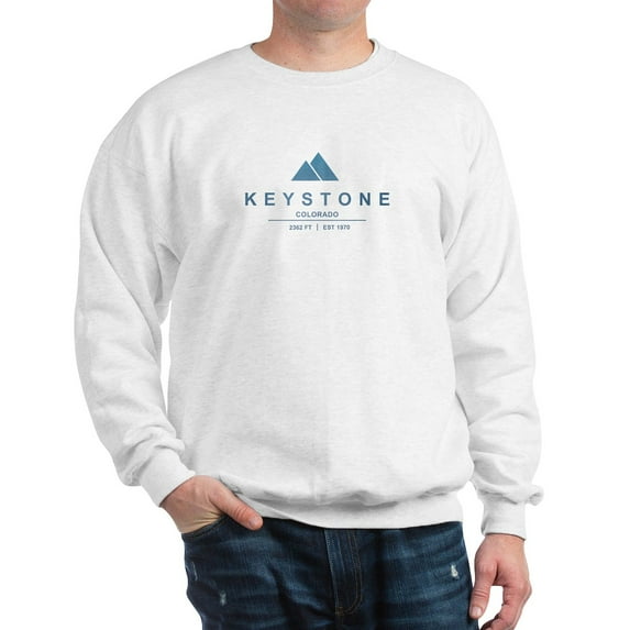 CafePress - Keystone Ski Resort Colorado Sweatshirt - Crew Neck Sweatshirt