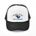 thumbnail image 1 of CafePress - Kiawah Island SC Map Design - Adjustable Unisex Printed Trucker Hat with Mesh Back, 1 of 8