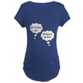 thumbnail image 1 of CafePress - Kicking Twins Maternity T Shirt - Maternity Dark T-Shirt, 1 of 3