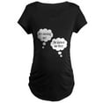 thumbnail image 1 of CafePress - Kicking Twins Maternity T Shirt - Maternity Dark T-Shirt, 1 of 3