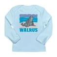 thumbnail image 1 of CafePress - Kid Friendly Walrus Long Sleeve Infant T Shirt - Long Sleeve Infant T-Shirt, 1 of 2