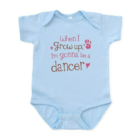 CafePress - Kids Future Dancer Infant Bodysuit - Baby Light Bodysuit, Size Newborn - 24 Months