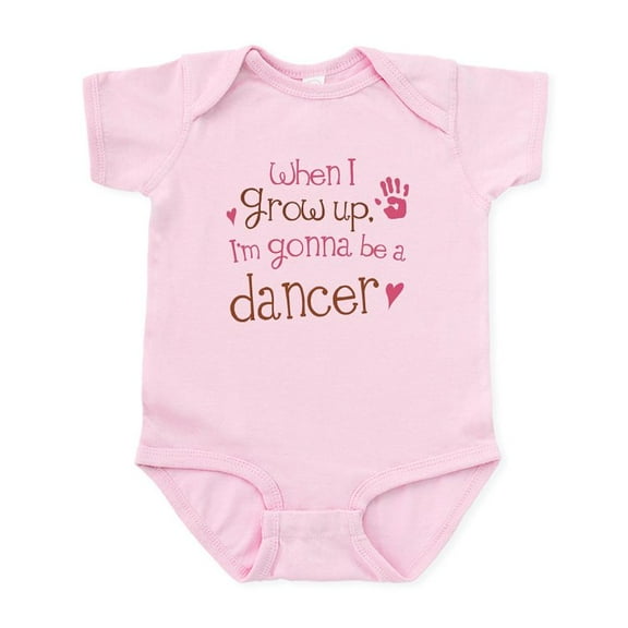 CafePress - Kids Future Dancer Infant Bodysuit - Baby Light Bodysuit, Size Newborn - 24 Months