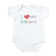thumbnail image 1 of CafePress - Kids I Love My Grandma Infant Bodysuit - Baby Light Bodysuit, Size Newborn - 24 Months, 1 of 4