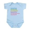 thumbnail image 1 of CafePress - Kindergarten Teacher Body Suit - Baby Light Bodysuit, Size Newborn - 24 Months, 1 of 4