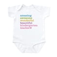thumbnail image 1 of CafePress - Kindergarten Teacher Body Suit - Baby Light Bodysuit, Size Newborn - 24 Months, 1 of 4