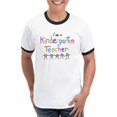 thumbnail image 1 of CafePress - Kindergarten Teacher Ringer T - 100% Cotton Ringed T-Shirt, 1 of 4