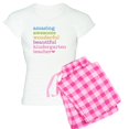 thumbnail image 1 of CafePress - Kindergarten Teacher - Women's Light Pajamas, 1 of 4