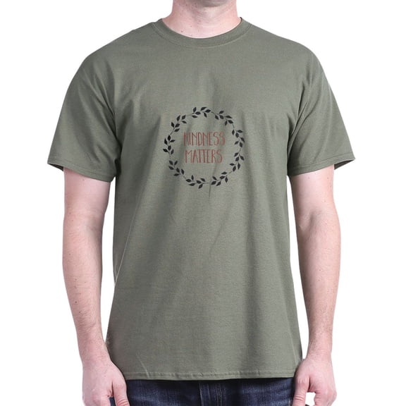 CafePress - Kindness Matters Dark T Shirt - Men's Classic Graphic Cotton T-Shirt
