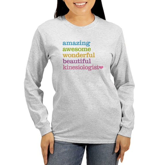 CafePress - Kinesiologist Long Sleeve T Shirt - Women's Long Sleeve Graphic Casual T-Shirt