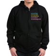 thumbnail image 1 of CafePress - Kinesiologist Zip Hoodie (Dark) - Zip Hoodie, Classic Hooded Sweatshirt with Metal Zipper, 1 of 4