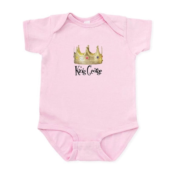 CafePress - King George Infant Bodysuit - Baby Light Bodysuit, Size Newborn - 24 Months