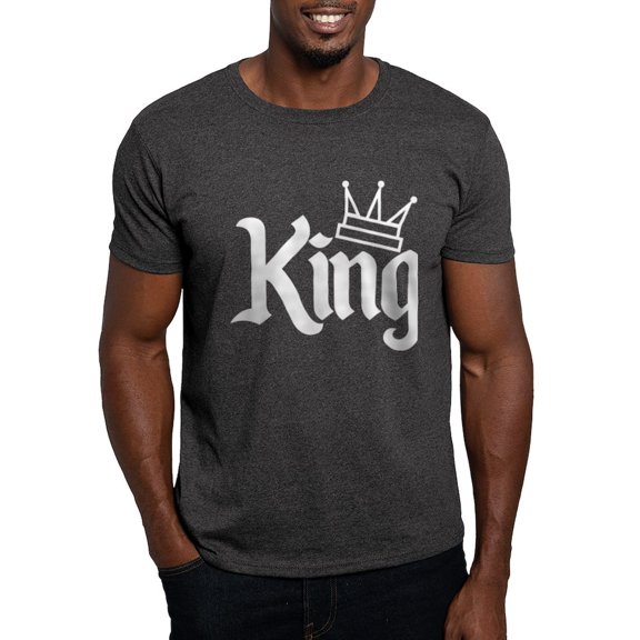 CafePress - King Gold Dark T Shirt - Men's Classic Graphic Cotton T-Shirt