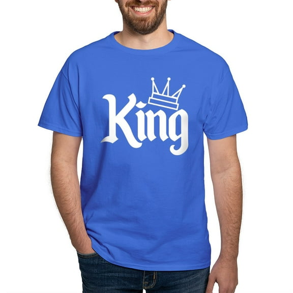 CafePress - King Gold Dark T Shirt - Men's Classic Graphic Cotton T-Shirt