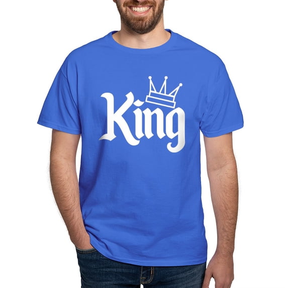 CafePress - King Gold Dark T Shirt - Men's Classic Graphic Cotton T-Shirt