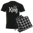 thumbnail image 1 of CafePress - King Gold Men's Dark Pajamas - Men's Dark Loose Fit Cotton Pajama Set, 1 of 7