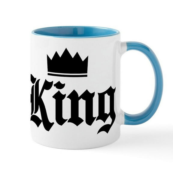 CafePress - King Mug - 11 oz Ceramic Mug - Novelty Coffee Tea Cup