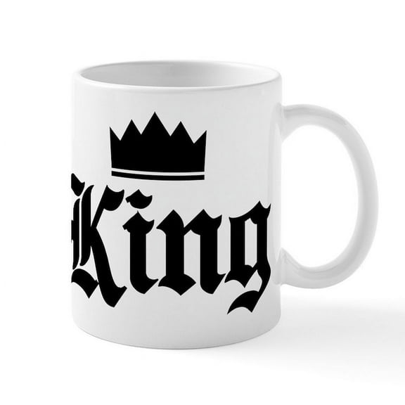 CafePress - King Mug - 11 oz Ceramic Mug - Novelty Coffee Tea Cup