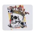 thumbnail image 1 of CafePress - King Of Spades Skull Mousepad - Non-slip Rubber Mousepad, Gaming Mouse Pad, 1 of 6