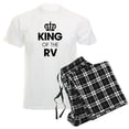 thumbnail image 1 of CafePress - King Of The RV Men's Light Pajamas - Men's Light Loose Fit Cotton Pajama Set, 1 of 7