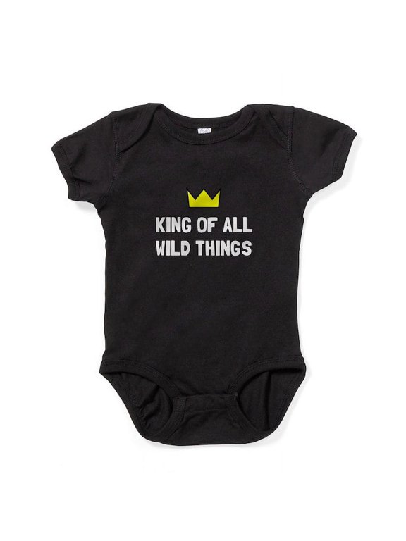 - King Of Wild Things - Cute Infant Bodysuit Baby Romper - Size Newborn - 24 Months