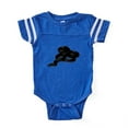 thumbnail image 1 of CafePress - King Snake - Cute Infant Baby Football Bodysuit, 1 of 3