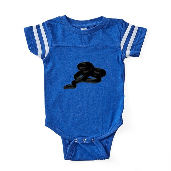 CafePress - King Snake - Cute Infant Baby Football Bodysuit
