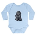 thumbnail image 1 of CafePress - Kiniart Black Doodle D Long Sleeve Infant Bodysuit - Long Sleeve Cotton Baby Bodysuit, 1 of 4