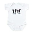 thumbnail image 1 of CafePress - Kiniart Boston Terrier Infant Bodysuit - Baby Light Bodysuit, Size Newborn - 24 Months, 1 of 4