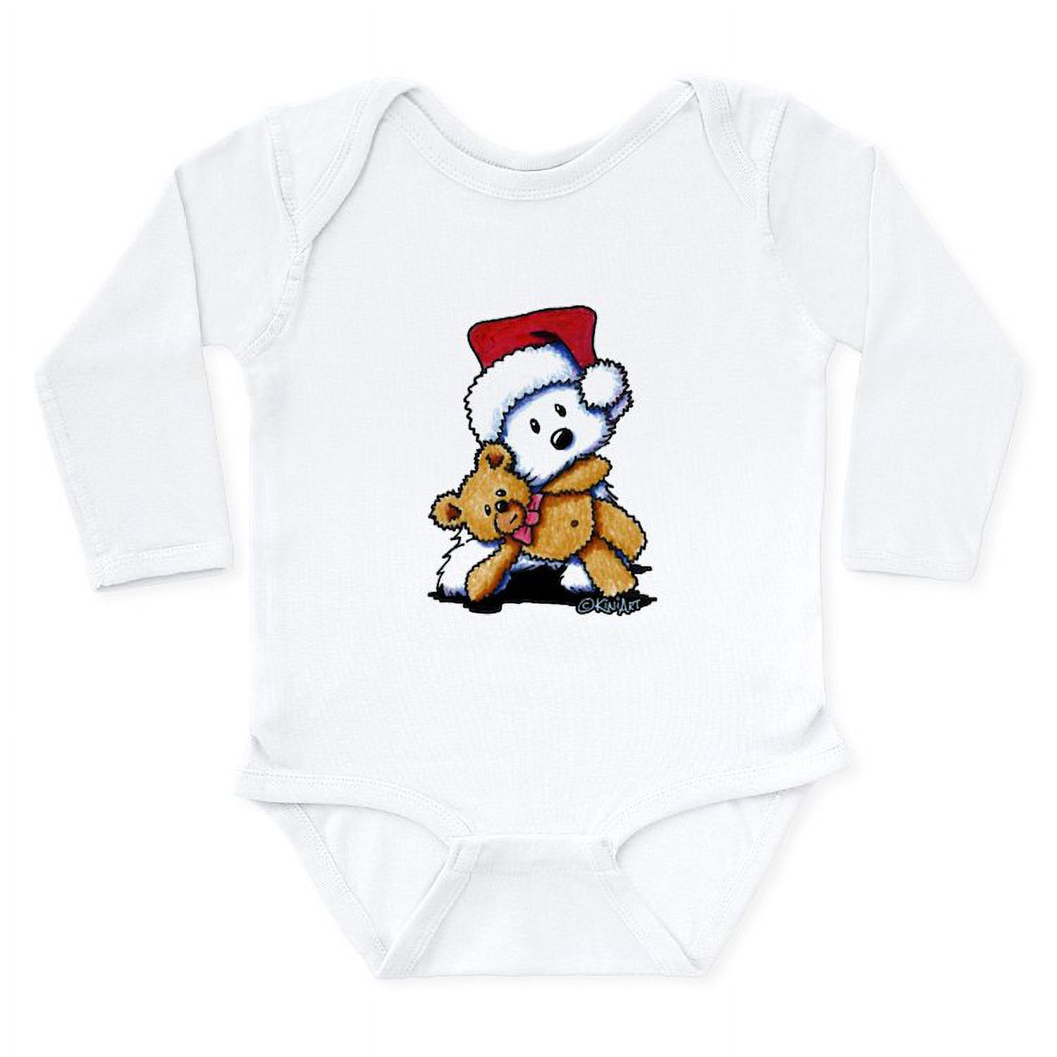 CafePress US Navy Long Sleeve Infant Bodysuit – Cute Baby Romper, 100% Cotton, Soft & Machine Washable