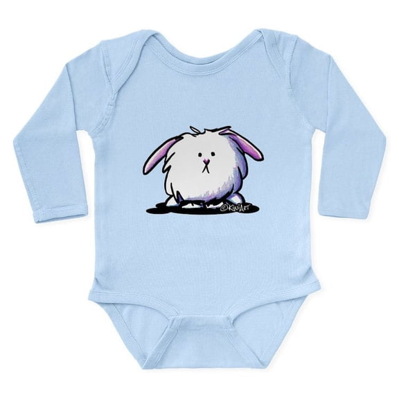 CafePress - Kiniart Dust Bunny Long Sleeve Infant Bodysuit - Long Sleeve Cotton Baby Bodysuit