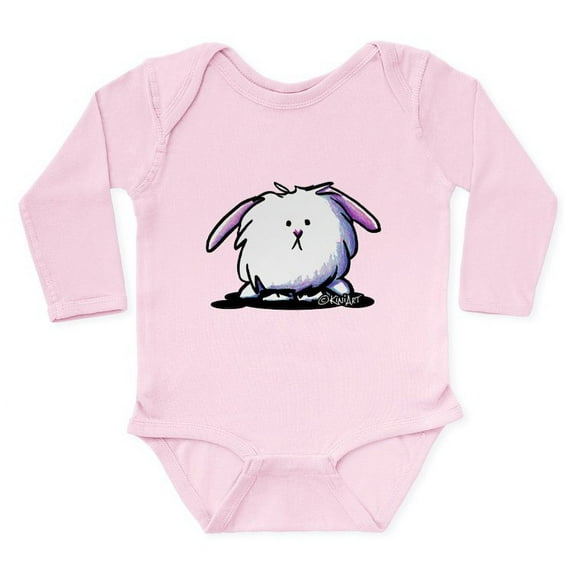 CafePress - Kiniart Dust Bunny Long Sleeve Infant Bodysuit - Long Sleeve Cotton Baby Bodysuit