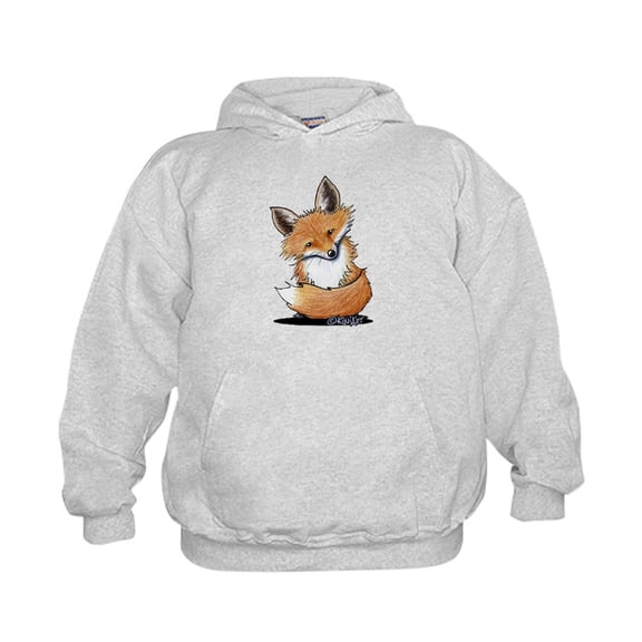 CafePress - Kiniart Fox - Kids Hooded Sweatshirt, Classic Hoodie