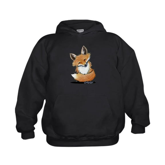 CafePress - Kiniart Fox - Kids Hooded Sweatshirt, Classic Hoodie