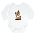 thumbnail image 1 of CafePress - Kiniart Fox Long Sleeve Infant Bodysuit - Long Sleeve Cotton Baby Bodysuit, 1 of 4