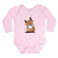 thumbnail image 1 of CafePress - Kiniart Fox Long Sleeve Infant Bodysuit - Long Sleeve Cotton Baby Bodysuit, 1 of 4