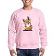 thumbnail image 1 of CafePress - Kiniart Fox Sweatshirt - Crew Neck Sweatshirt, 1 of 3