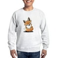 thumbnail image 1 of CafePress - Kiniart Fox Sweatshirt - Crew Neck Sweatshirt, 1 of 5