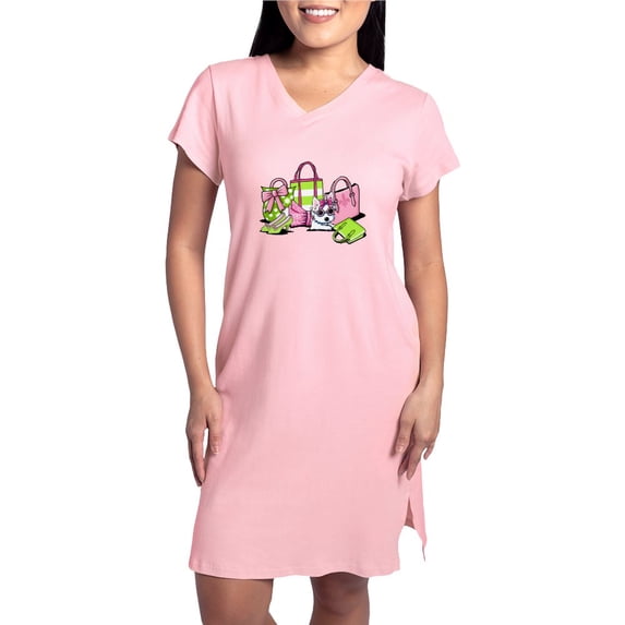 CafePress - Kiniart Girlie Things Olivia - Women's Nightshirt